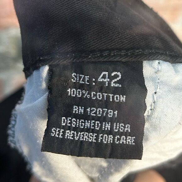 5 for $25🔥True Rock Black Cargo Shorts Size 42 - Picture 5 of 6